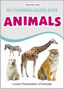 Charming board book - animals